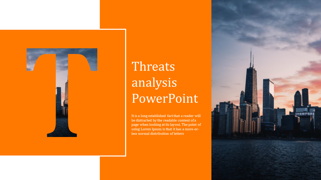 Threats analysis PowerPoint